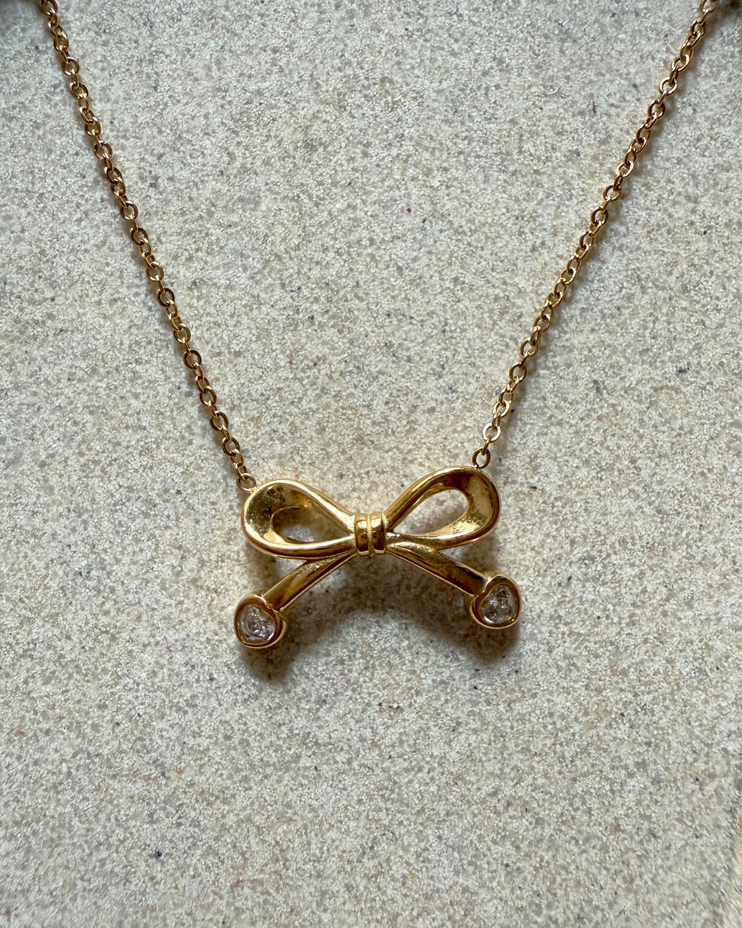Bow Tie Necklace