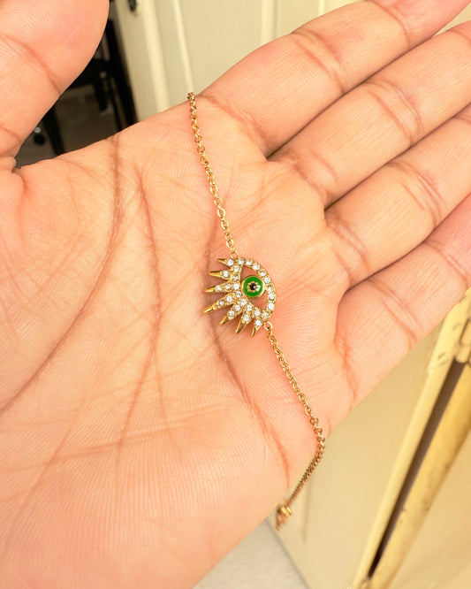 Devil Eye Pendant Bracelet