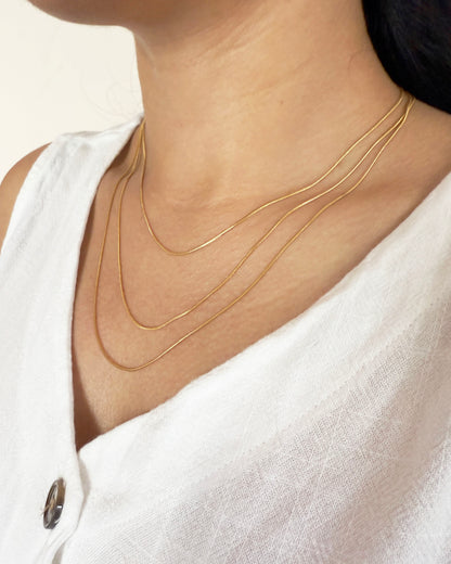 Mini Thin Choker Necklaces