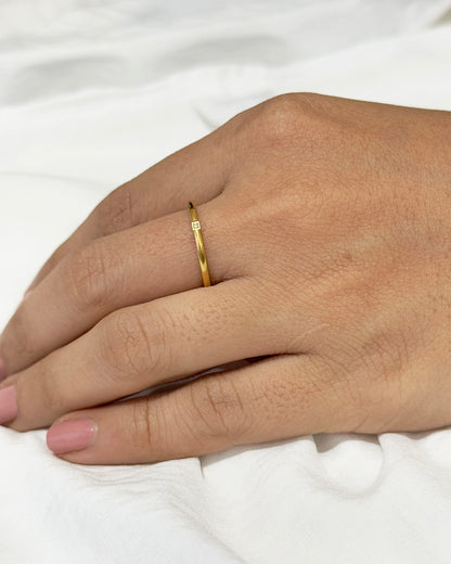 Minimalist Plain Ring