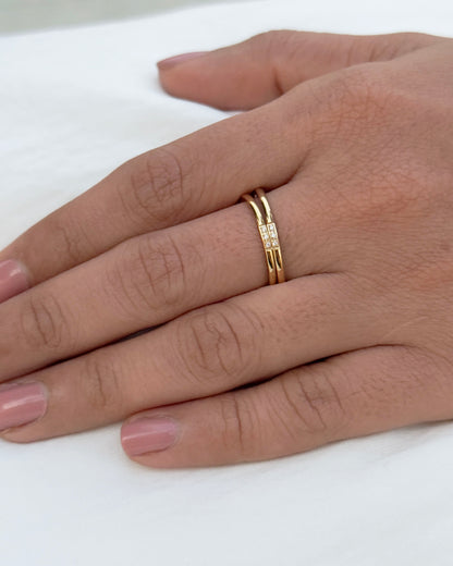 Minimalist Plain Ring