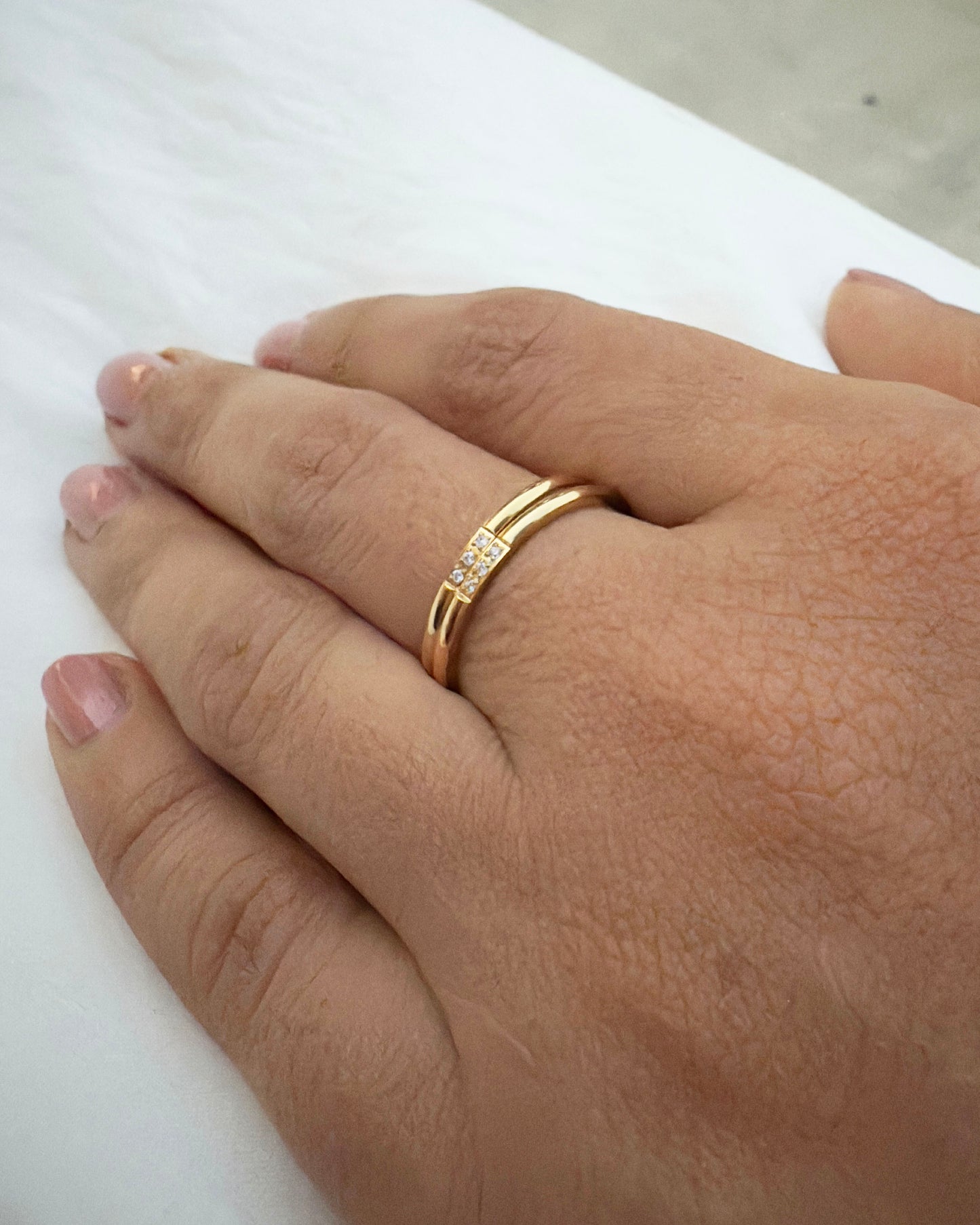 Minimalist Plain Ring