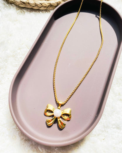 Bow Knot Necklace