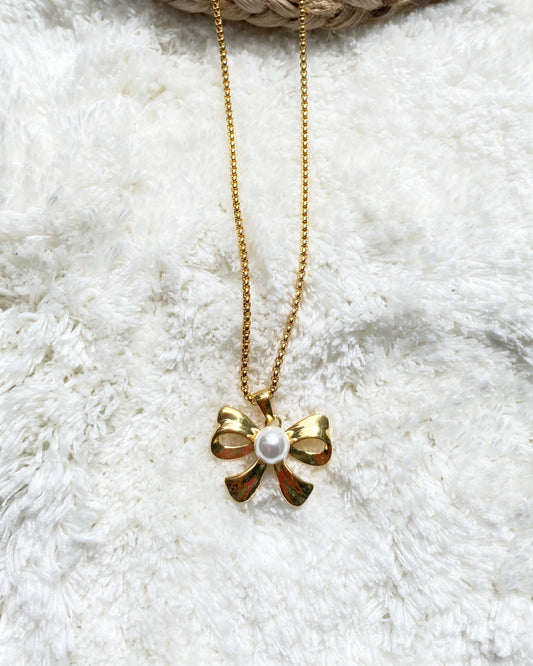 Bow Knot Necklace