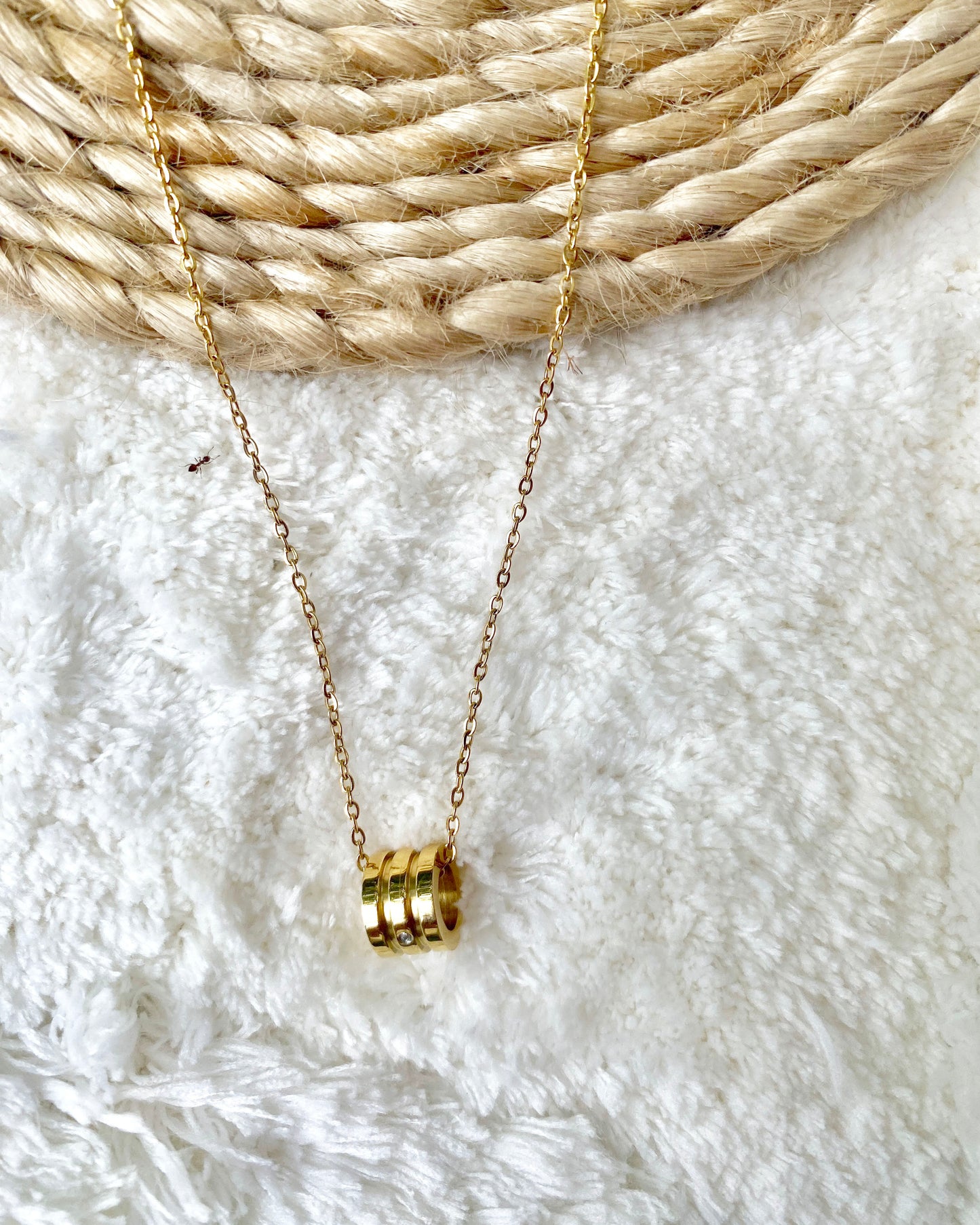 Radiant Dainty Sphere Necklace