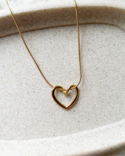 Hollow Love Necklace